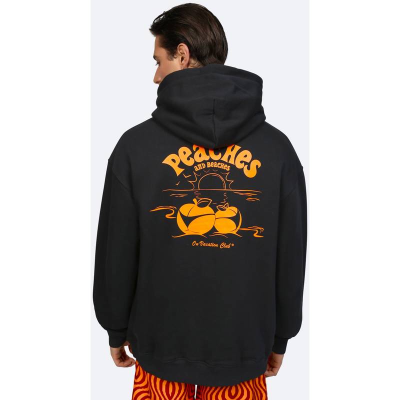 ON VACATION peaches and beaches Hoodie