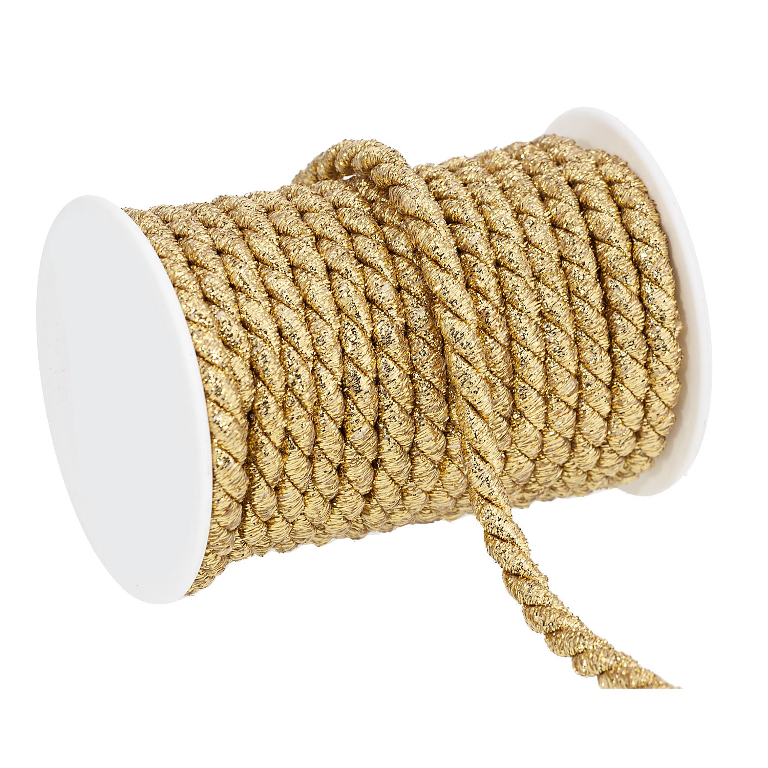 Kordel, gold, 8 mm, 10 m