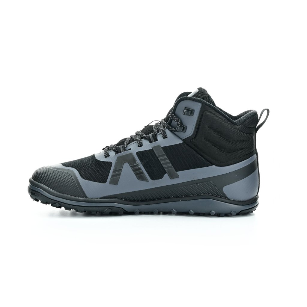 Xero Shoes Scrambler Mid WP Black/Asphalt M Outdoor-Barfußschuhe