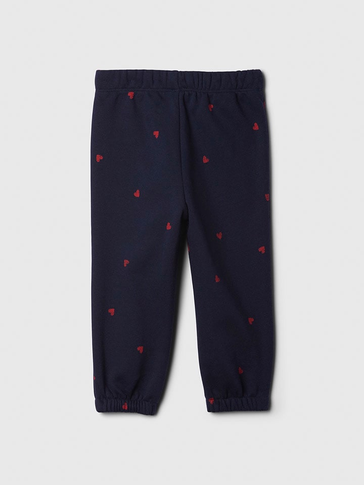 GAP Sweathose in Dunkelblau/ Rot günstig kaufen