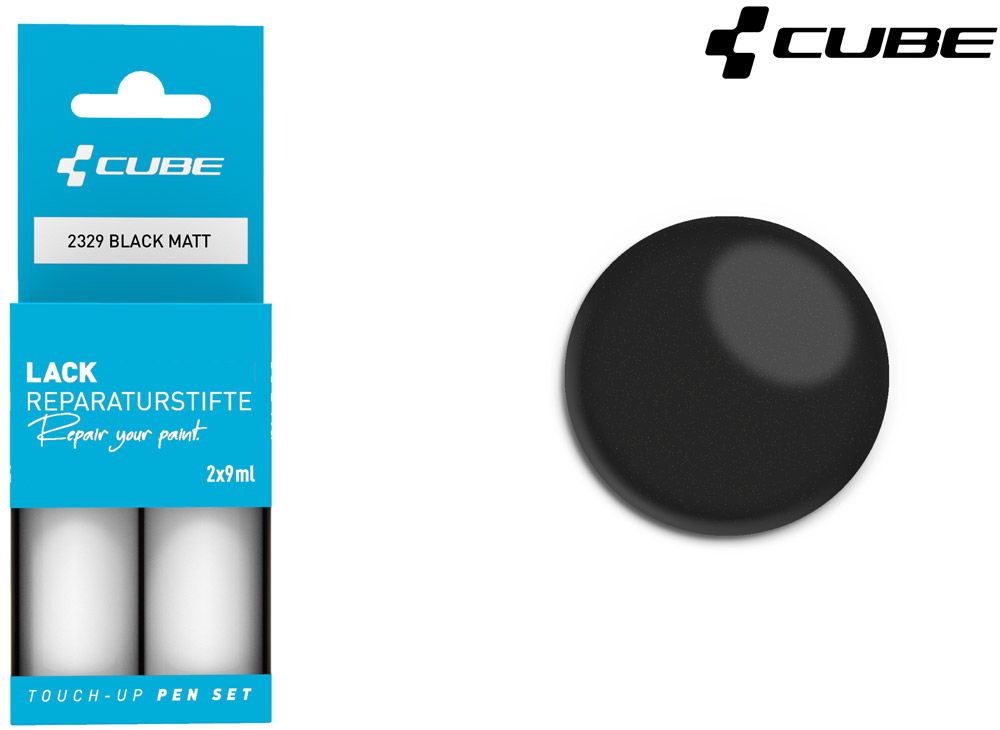 Cube Lackreparaturstift Set BLACK matt kaufen | Bike-Discount
