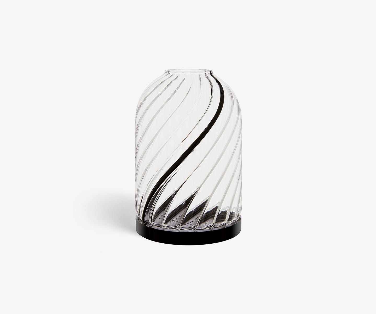 Photophore Torsades - Pour bougie petit modèle
