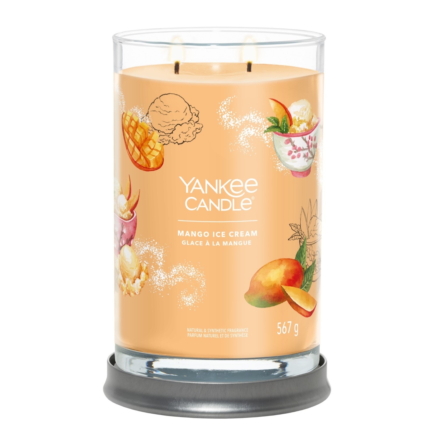 YANKEE CANDLE Duży kubek lodów mango