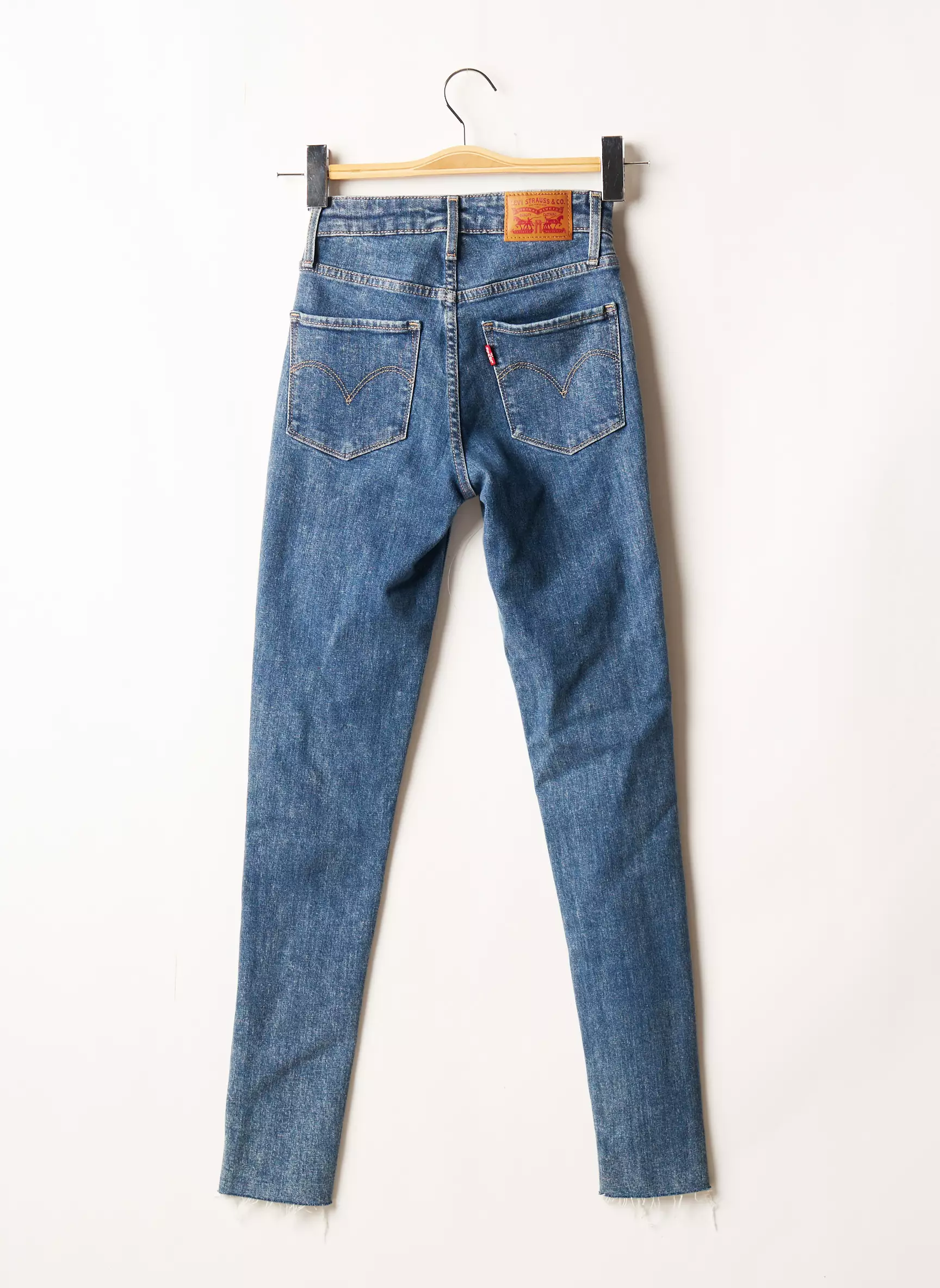 Levis Jeans Skinny Femme couleur bleu