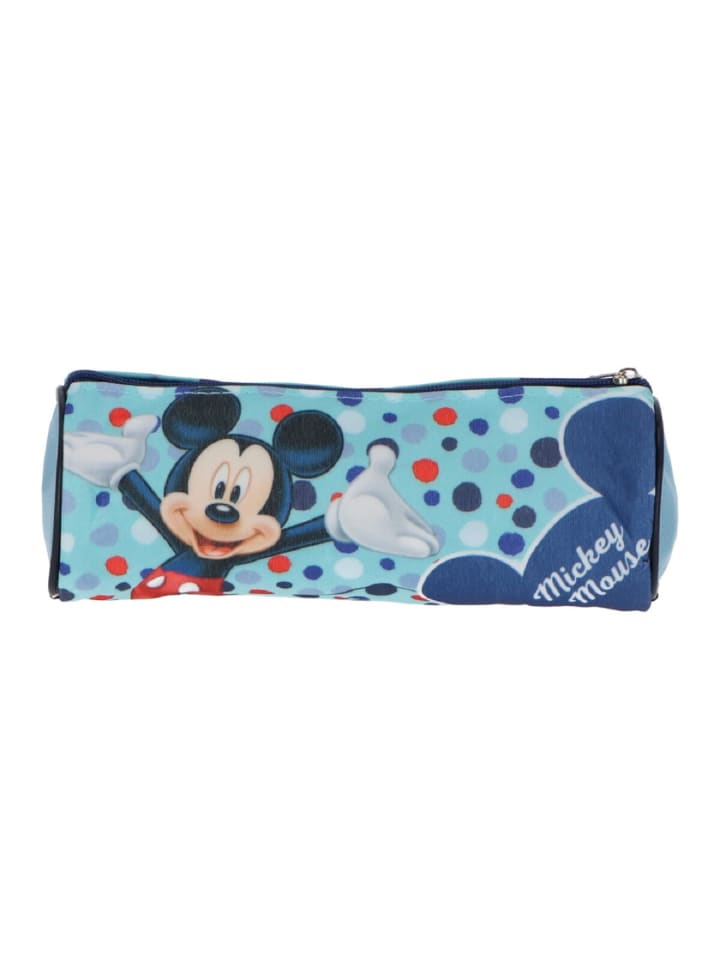 Disney Mickey Mouse Mickey Maus Stifteetui – Stylisches Federmäppchen Schule und Freizeit in Blau günstig kaufen onesize