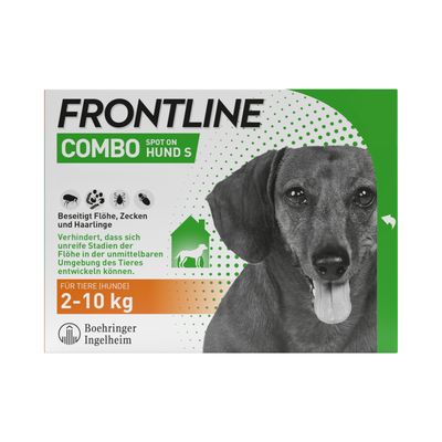 Frontline® Combo Spot-on Hund S (2 - 10 kg)