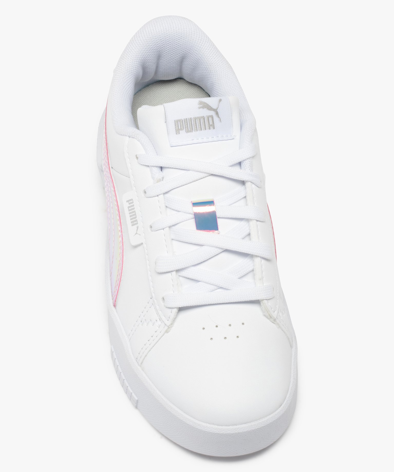 Baskets fille à détails irisés – Puma Jada blanc | GEMO