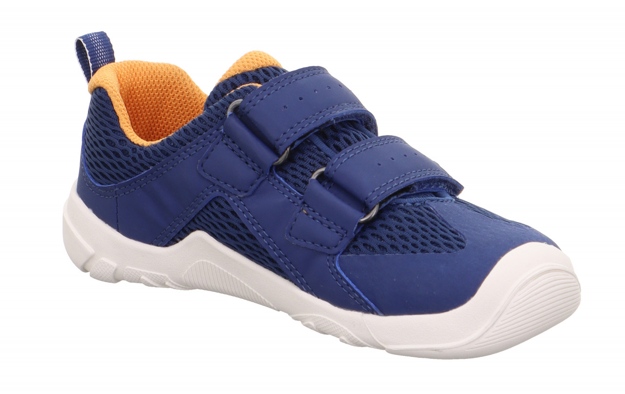 TRACE - Blau/OrangeSneaker low mit Klettverschluss