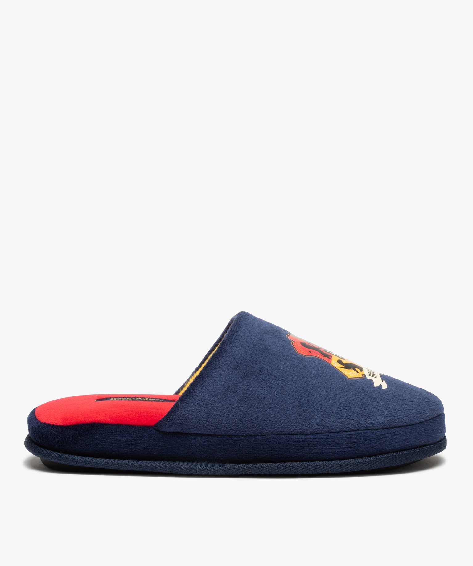 Chaussons enfant mules plates en velours – Harry Potter bleu | GEMO
