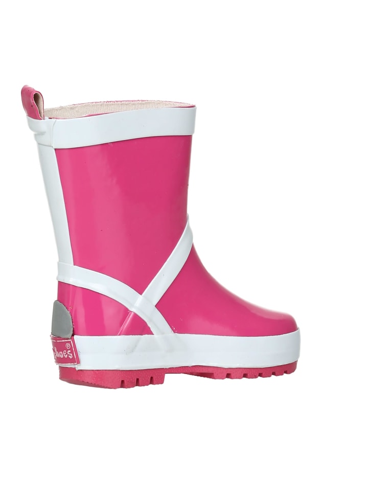 Playshoes Gummistiefel uni in Pink günstig kaufen
