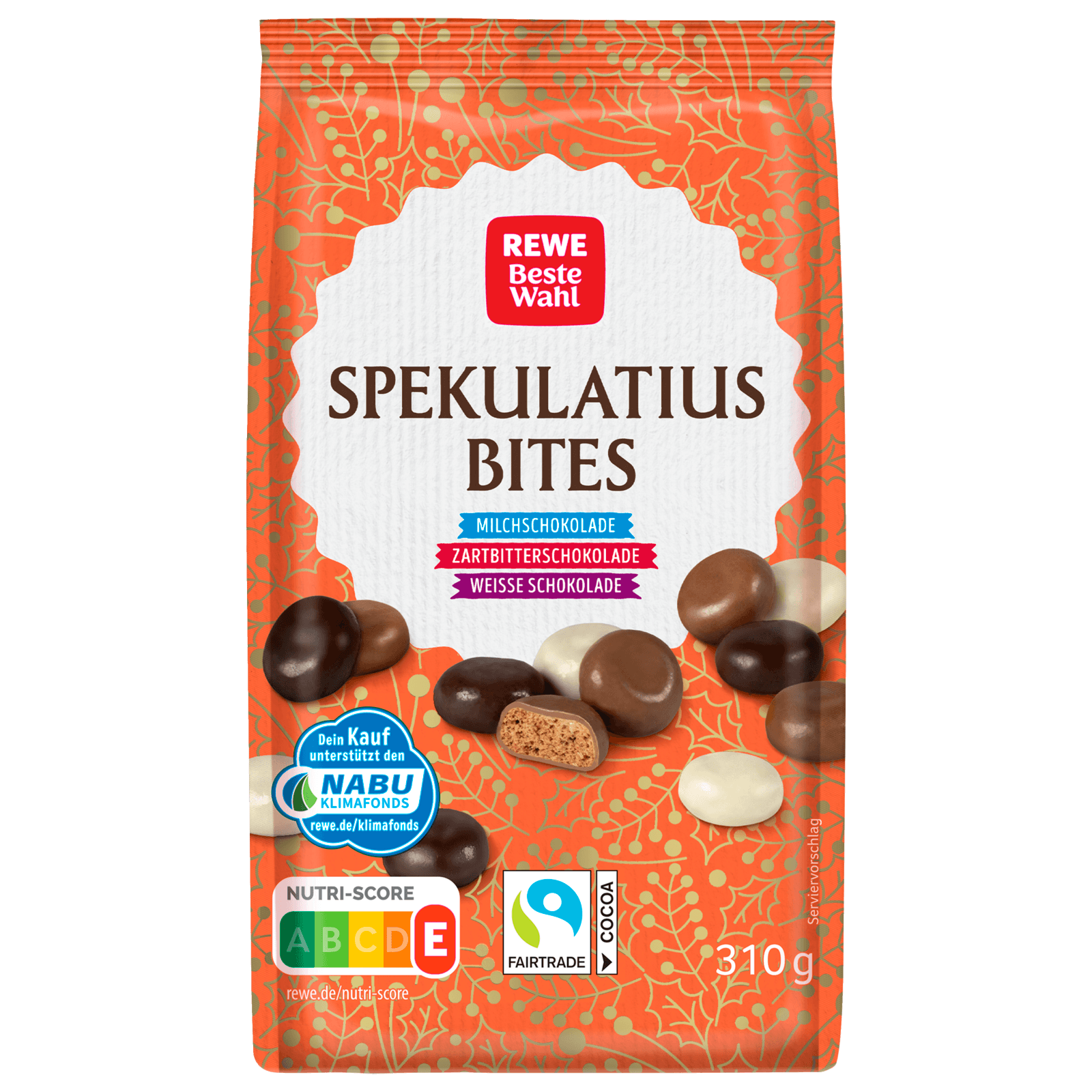 REWE Beste Wahl Spekulatius Bites 310g