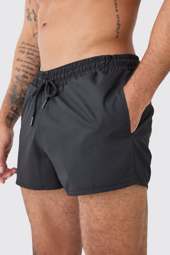 Super kurze Ripstop Badehose