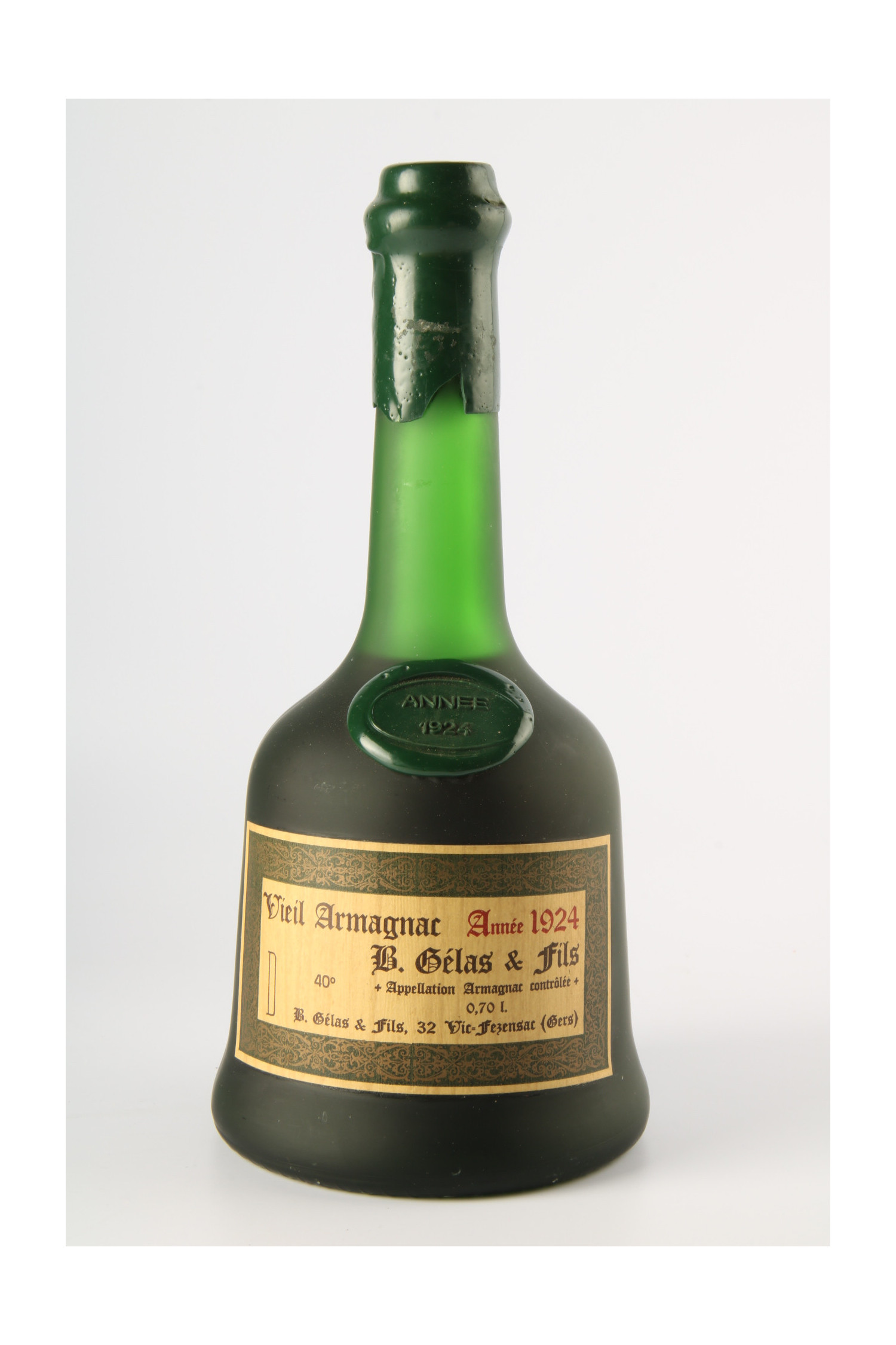 Gelas Et Fils Vieil Armagnac 1924, Armagnac