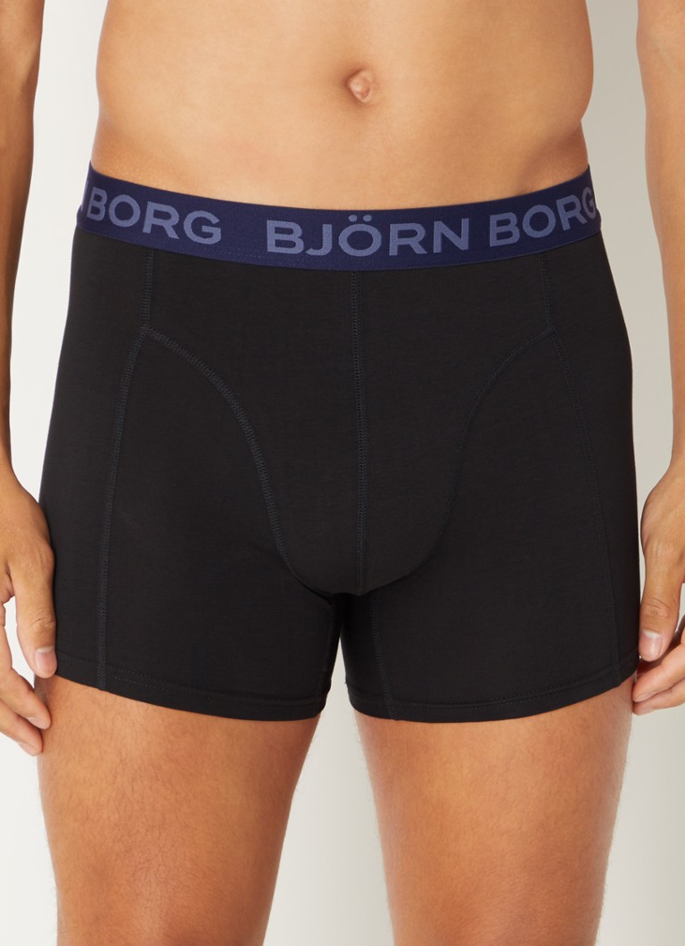 Björn Borg boxeralsó logós szalaggal, 3 darabos csomagban