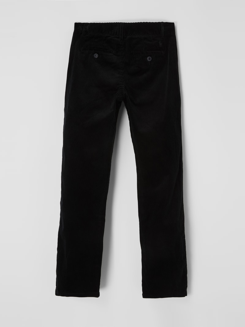 Hose aus Cord Modell 'Bedford' in schwarz