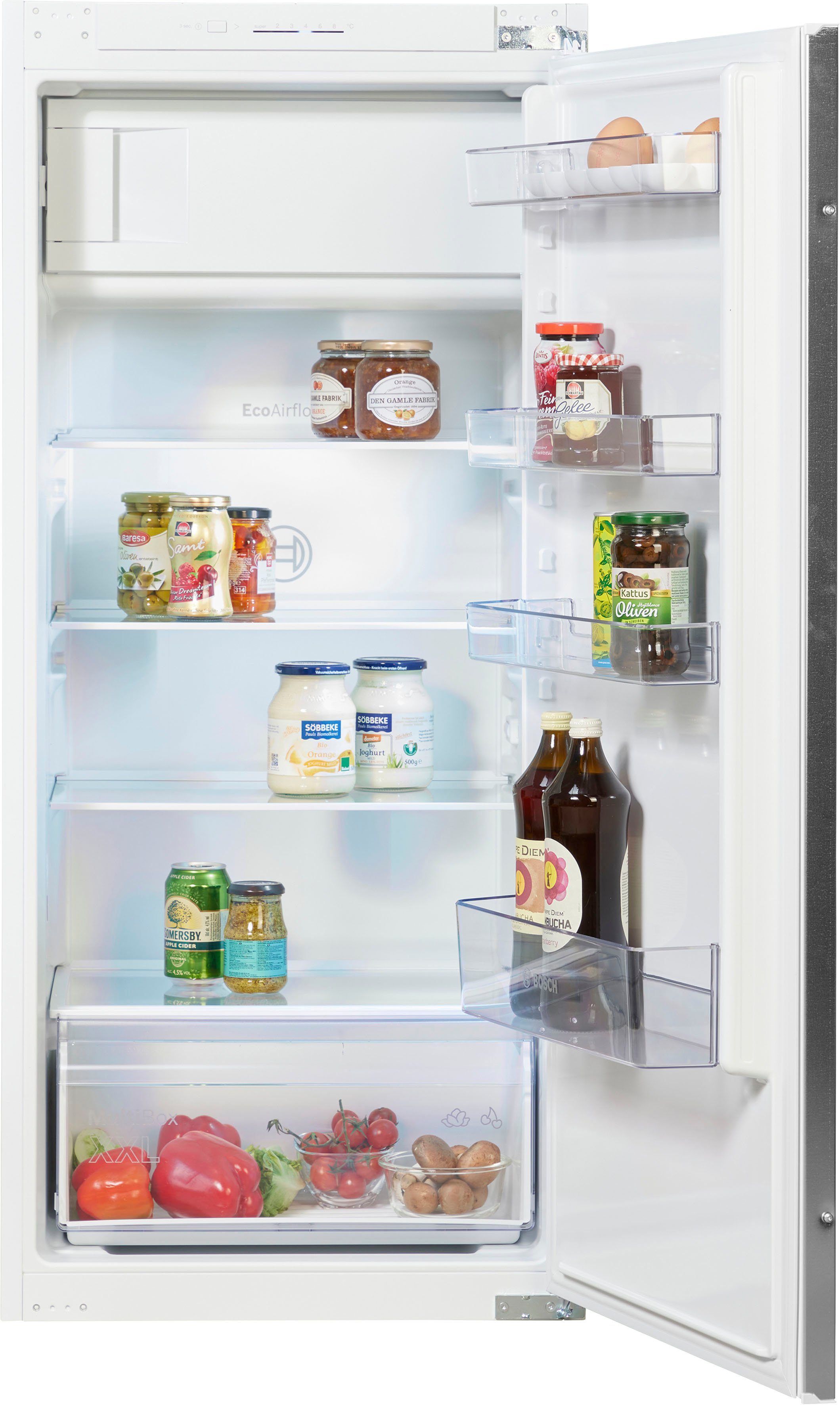 BOSCH Einbaukühlschrank Serie 2 KIL42NSE0, 122,1 cm hoch, 54,1 cm breit