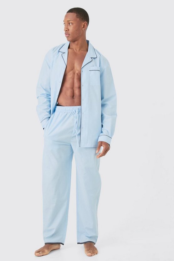 Oversize Loungewear-Hemd & Hose