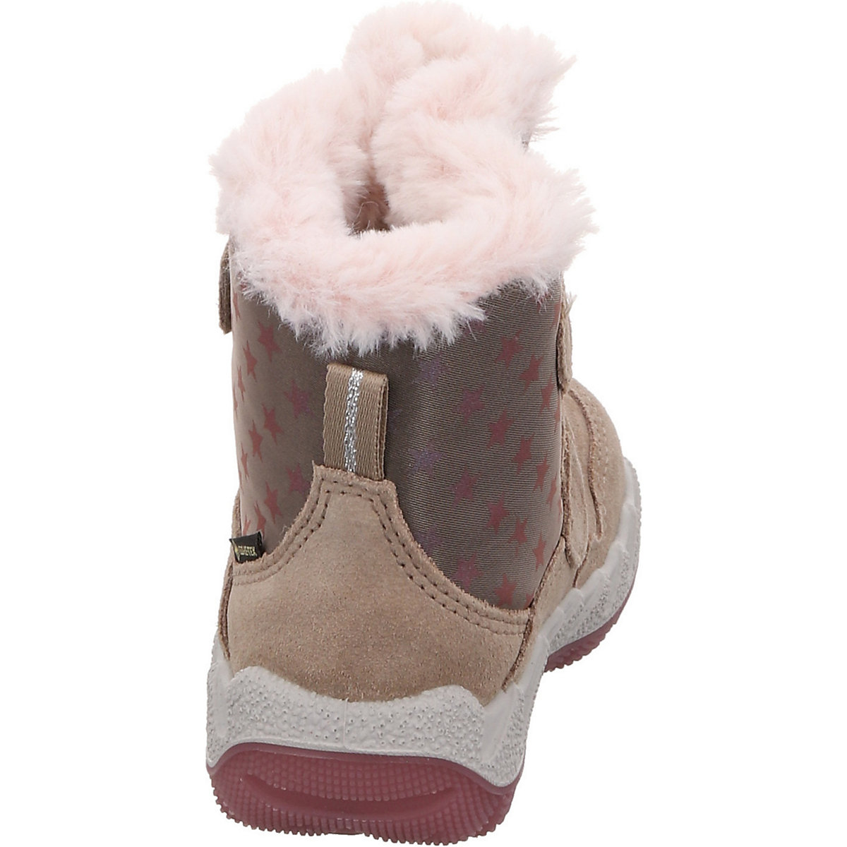 Baby Lauflernschuhe Krabbelschuhe Icebird Boots Babyschuhe Mädchen Leder-/Textilkombination bedruckt Halbschuhe
