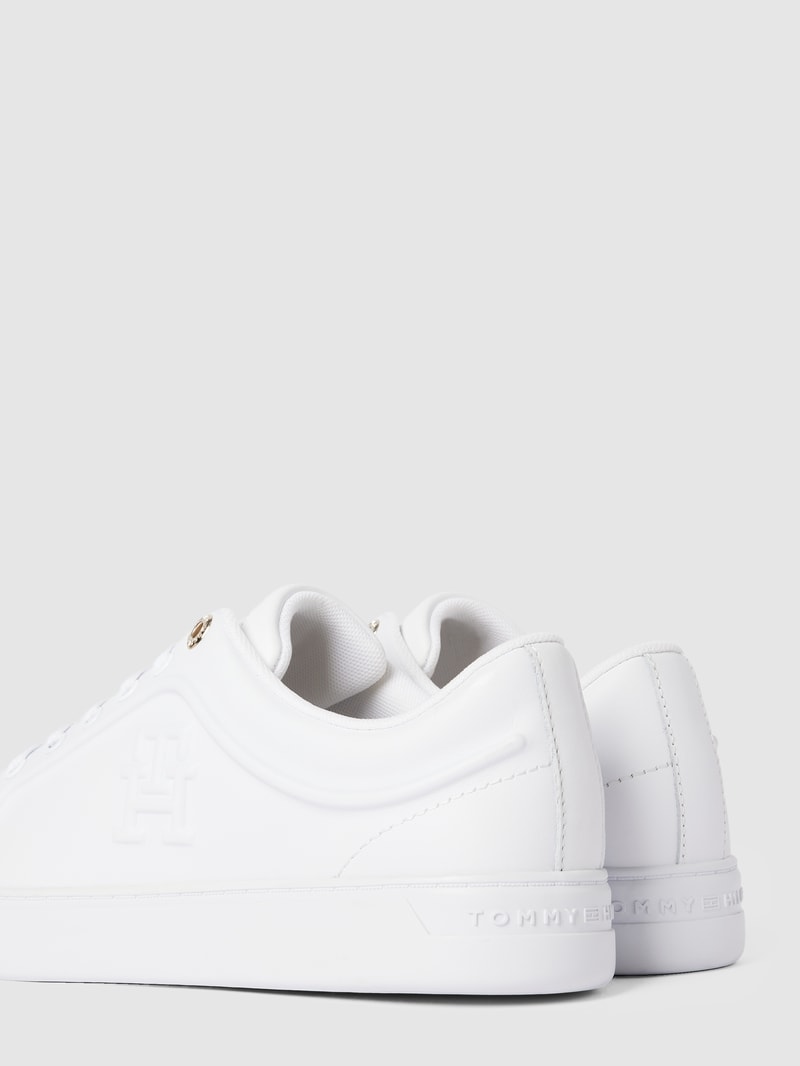 Sneaker aus Leder Modell 'CASUAL' in weiß
