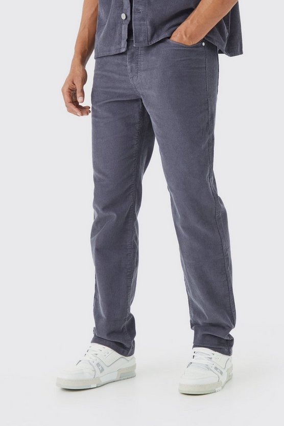 Lockere Cord-Hose