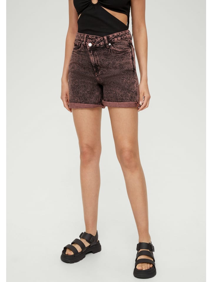 QS Jeans-Hose kurz in Orange günstig kaufen