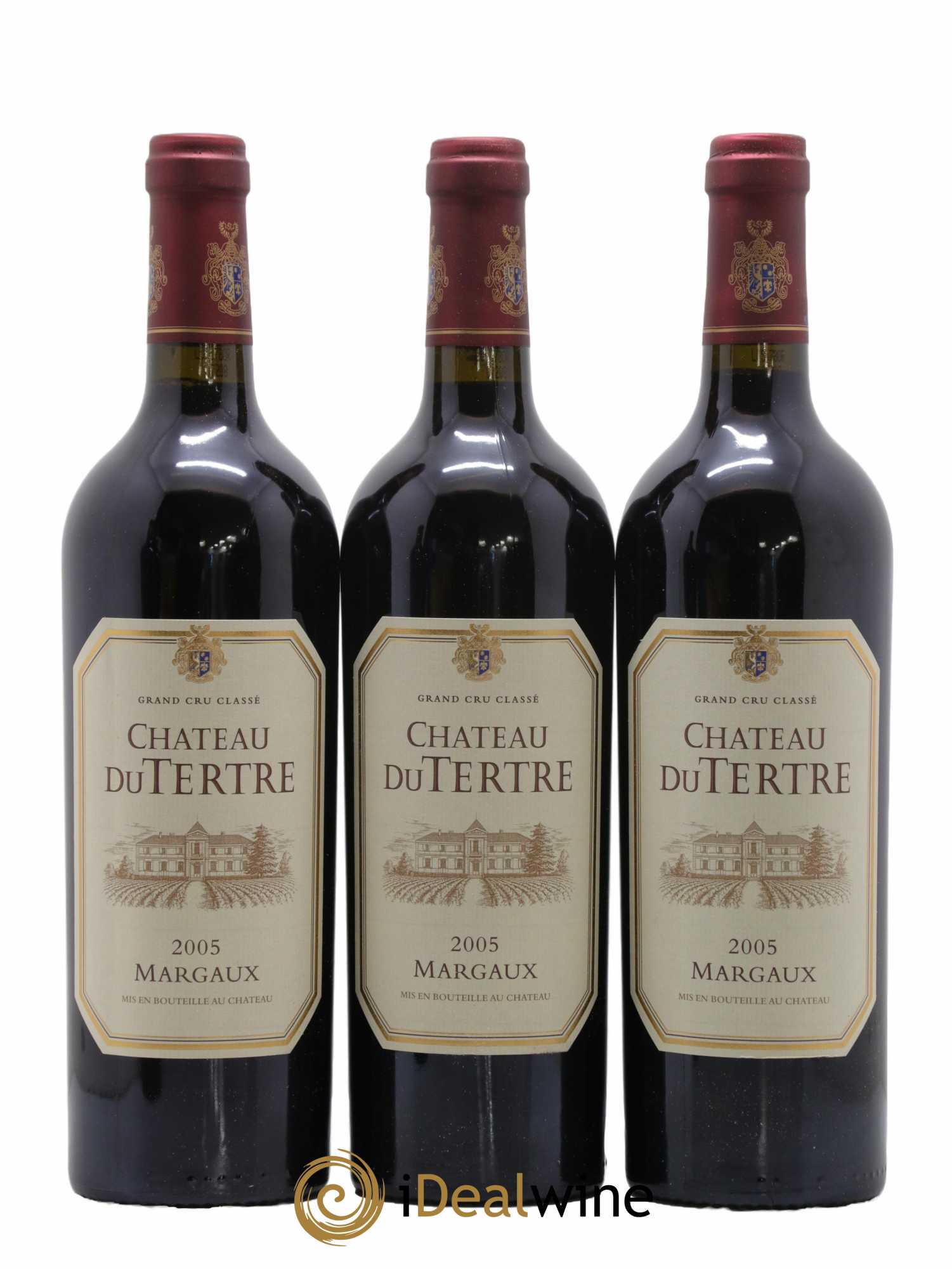 Château du Tertre 5ème Grand Cru Classé  2005 - Lot de 12 Bouteilles