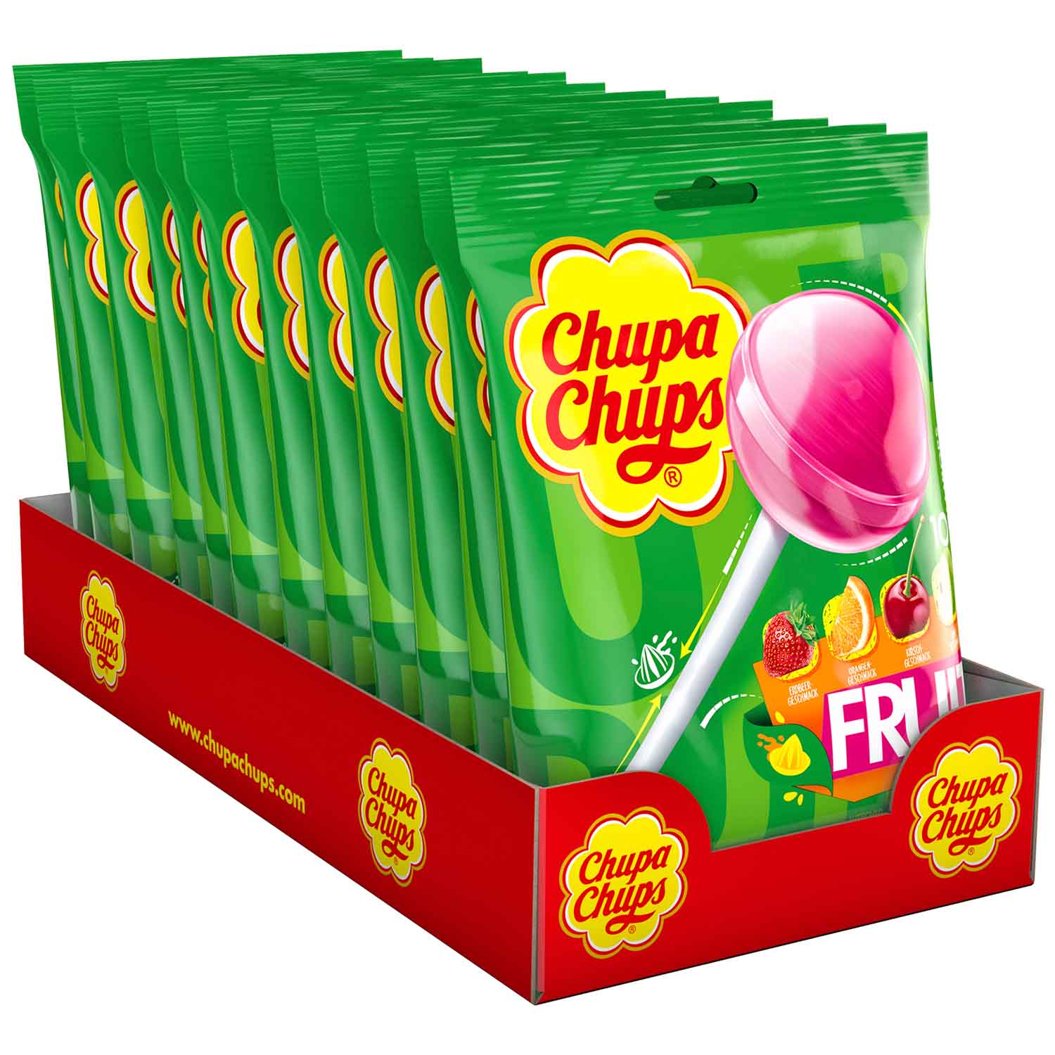 Chupa Chups Fruit 10er