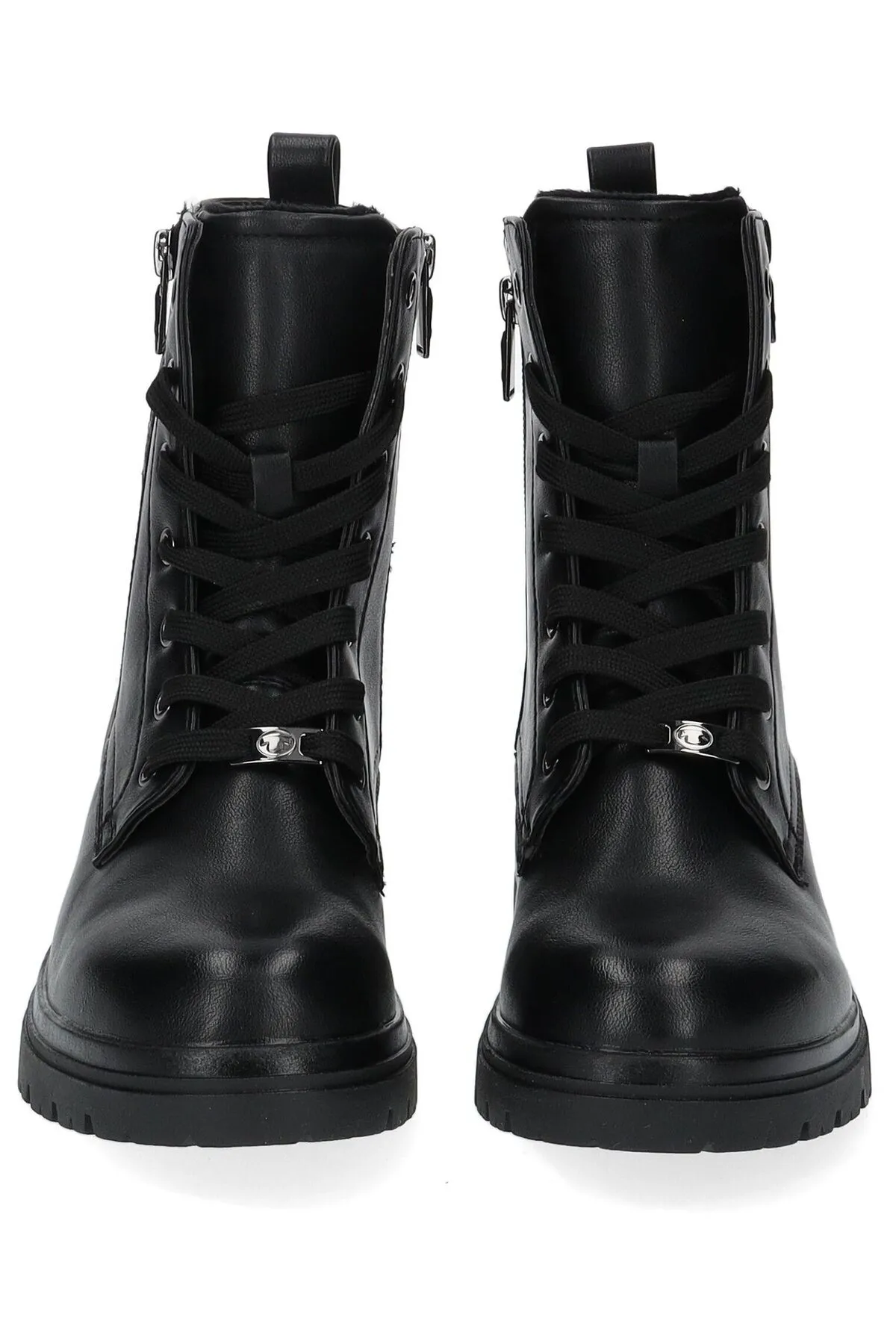 Tom Tailor  Stiefelette - Schwarz - Blockabsatz