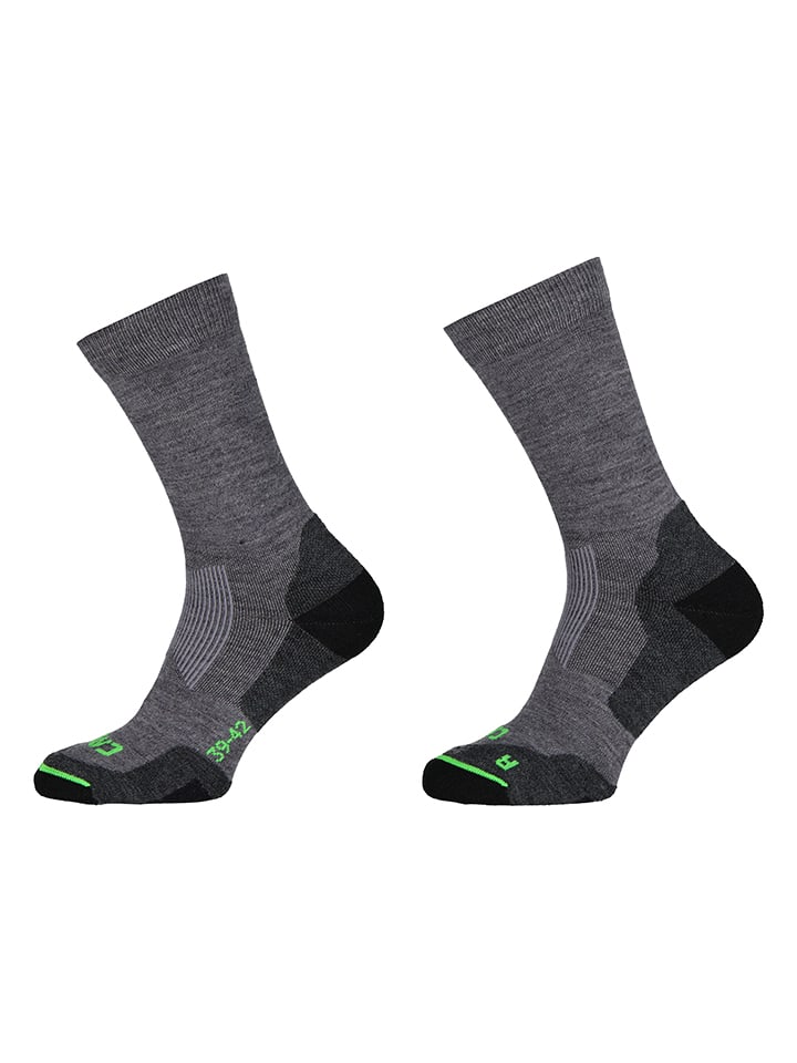CMP Woll-Trekkingsocken in Dunkelgrau günstig kaufen