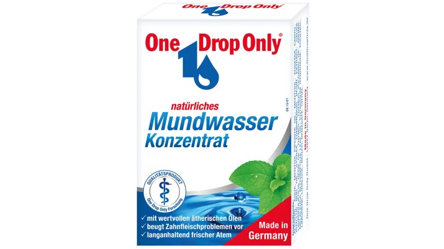 One Drop Only natürliches Mundwasser Konzentrat