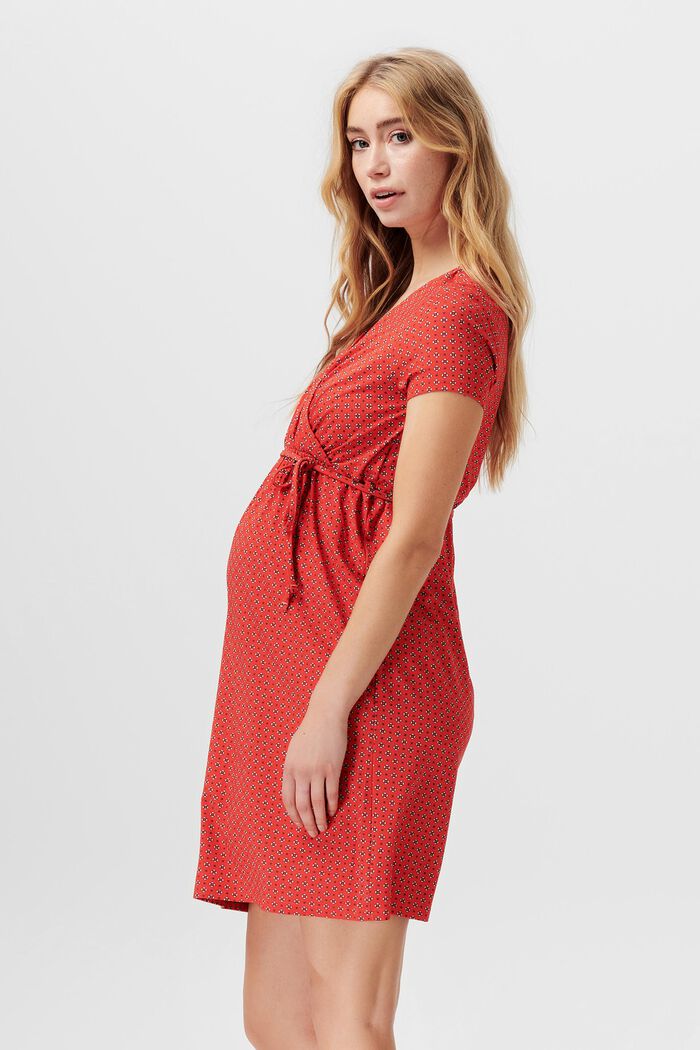 Jerseykleid mit Allover-Print