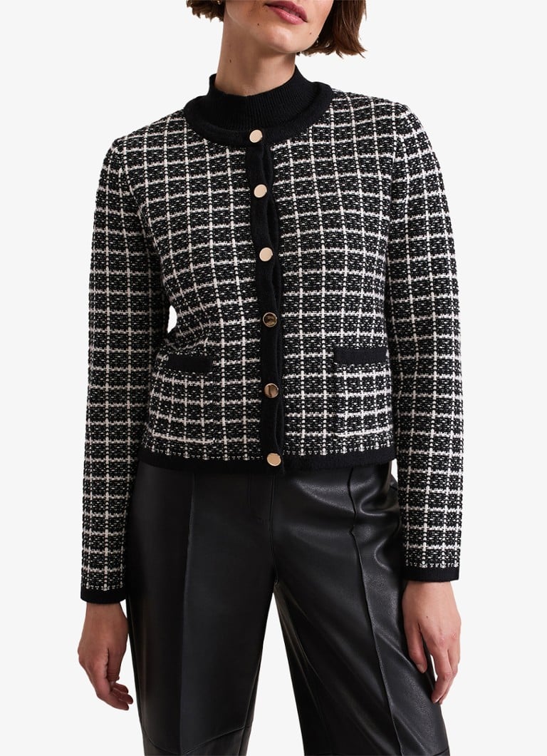 Phase Eight Tiffany paksu tweed-jäljitelmäliivi