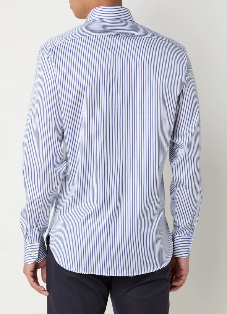 Boggi Milano Slim fit košulja s prugastim printom