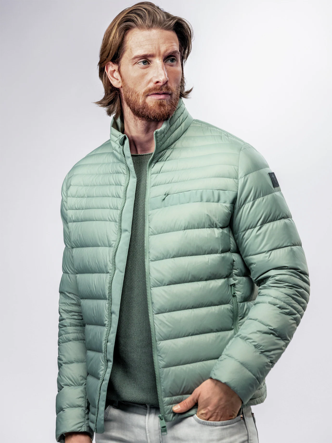 Ultraleichte Steppjacke