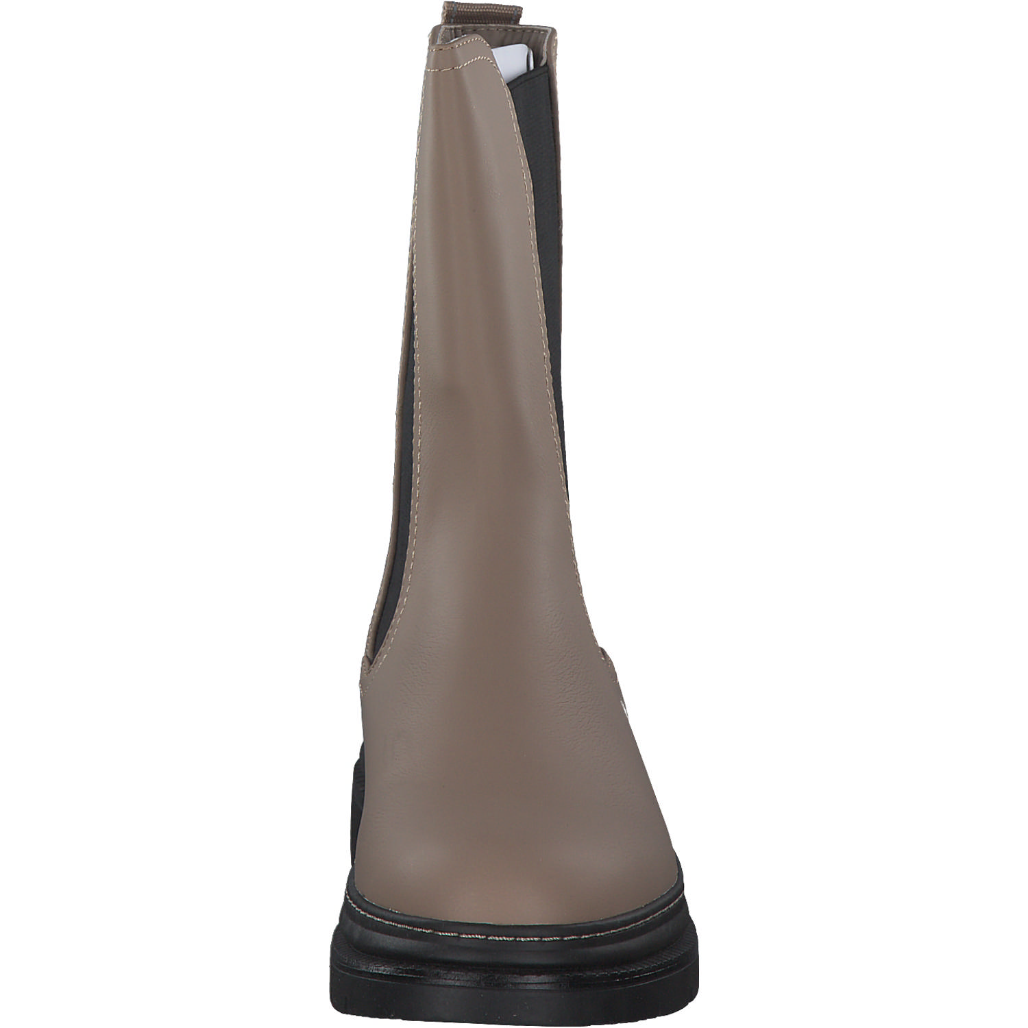 Tamaris 25452, Chelsea Boots, Damen, taupe/schwarz