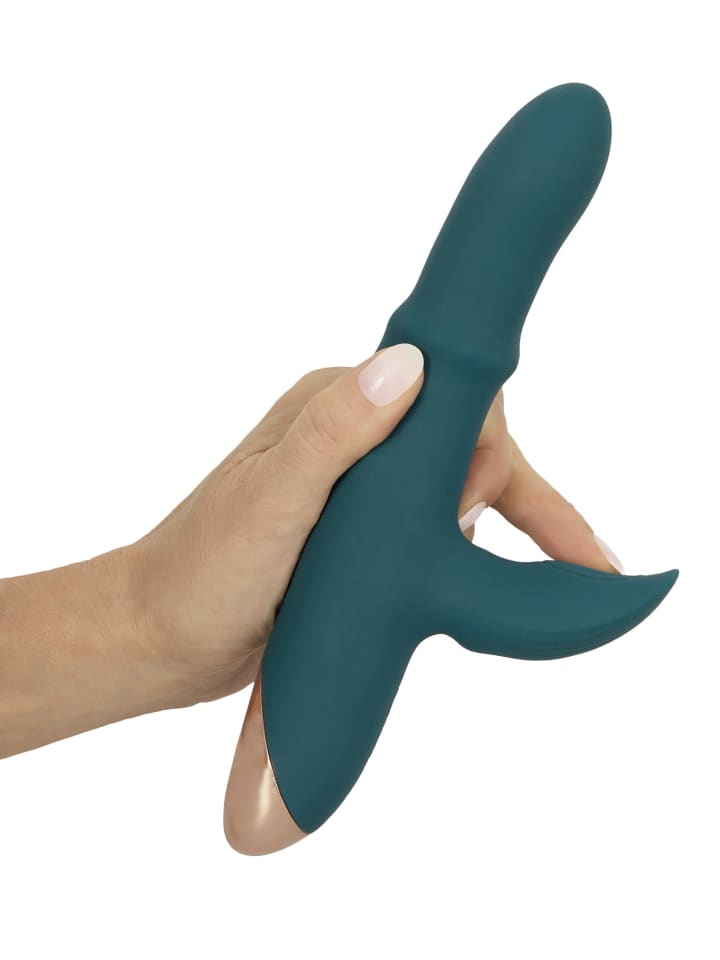 You2Toys Rabbitvibrator Thumping Rabbit Vibrator in grün günstig kaufen 22,5