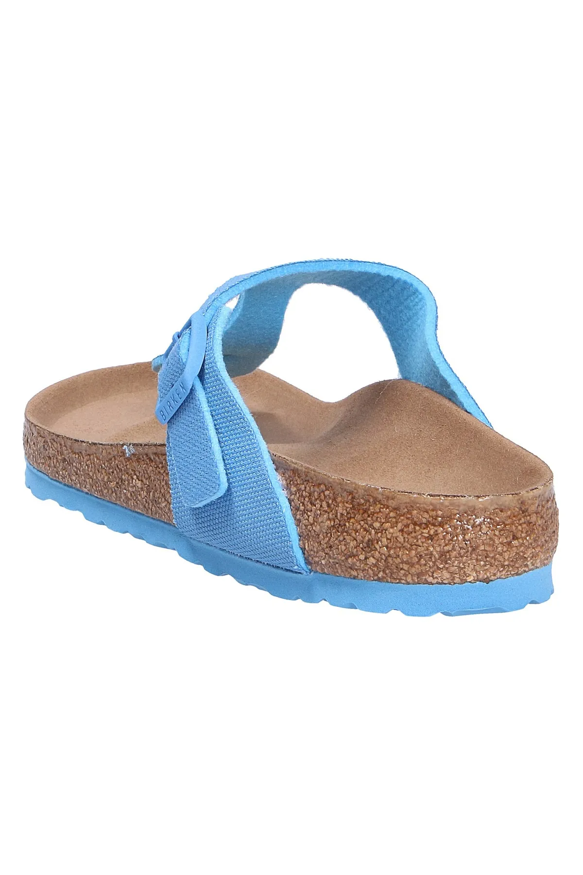 Birkenstock  Pantolette - Blau - Flacher Absatz