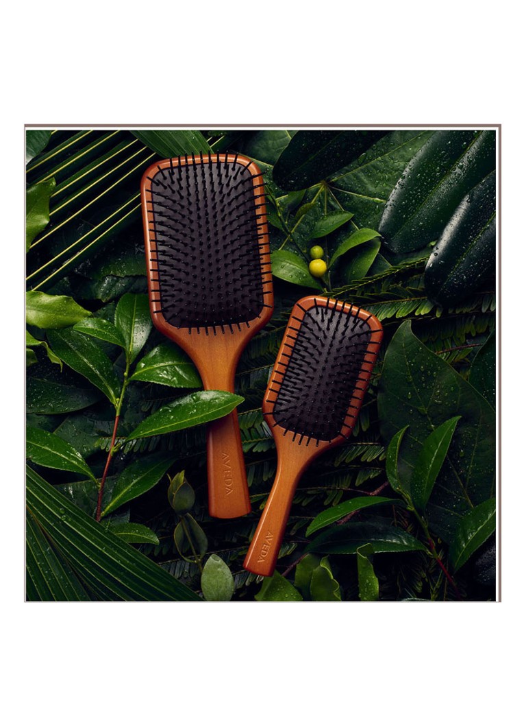 AVEDA Mini puinen melaharja - minikokoinen hiusharja