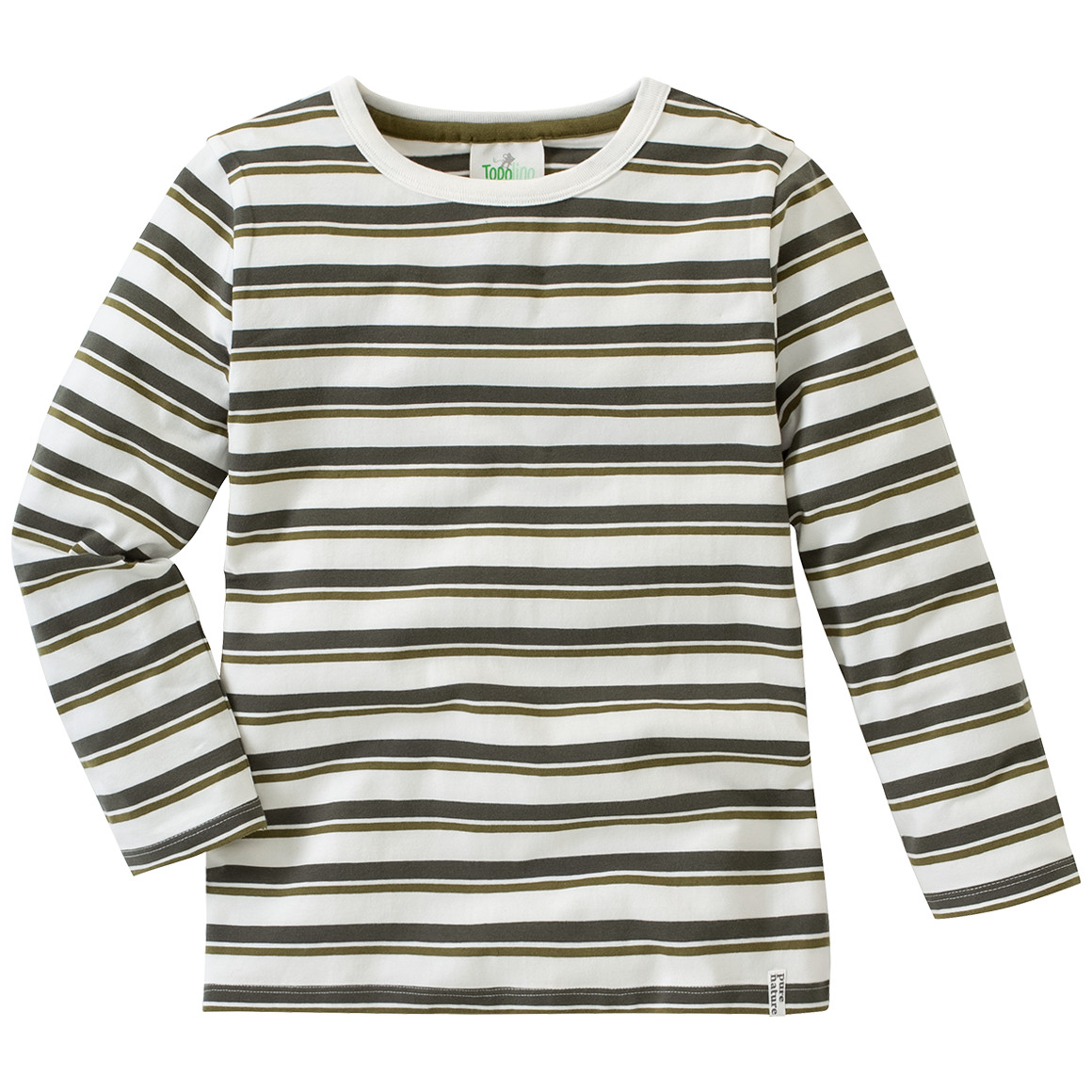 Jungen Langarmshirt mit Streifen