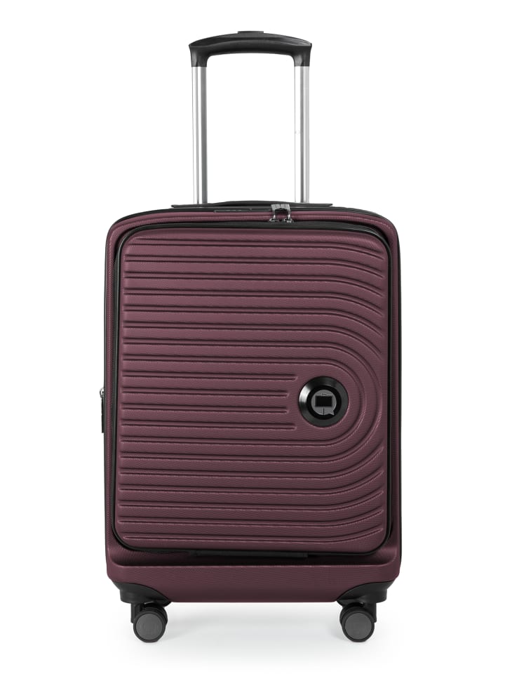 Hauptstadtkoffer Mitte - Handgepäck-Trolley Toploader, Laptop-Fach, TSA in Burgund günstig kaufen S