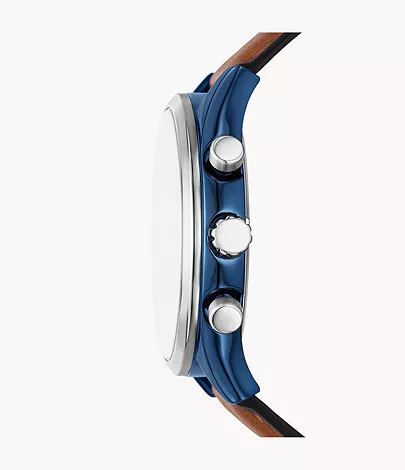 Fossil Outlet Uhr Fenmore Multifunktionswerk Leder braun