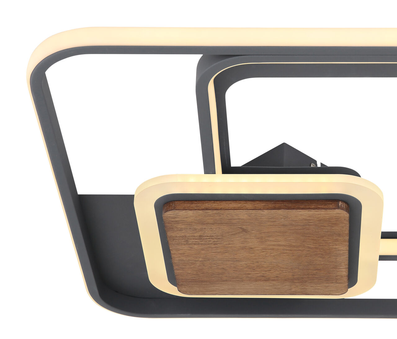 Globo Lighting - NIRRA - Deckenleuchte Metall Graphit, LED