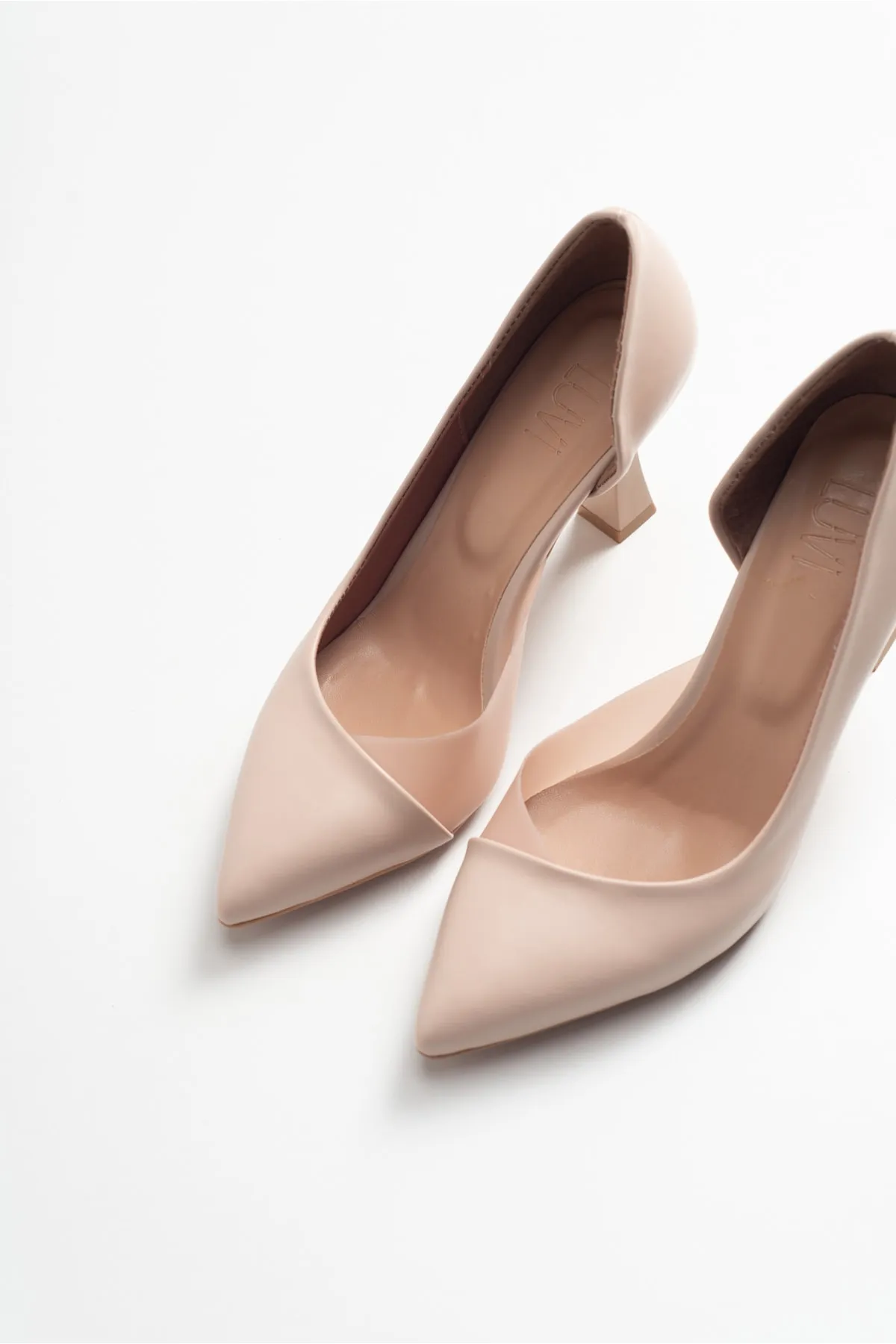 LuviShoes  653 Damenschuhe mit Hautabsatz