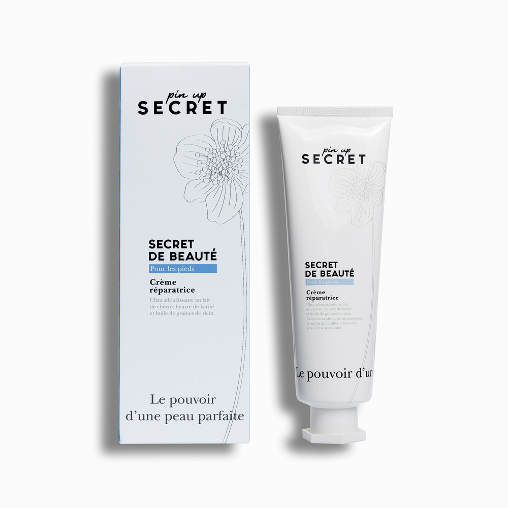 pin up secret Crème de beauté pour les pieds soin du corps