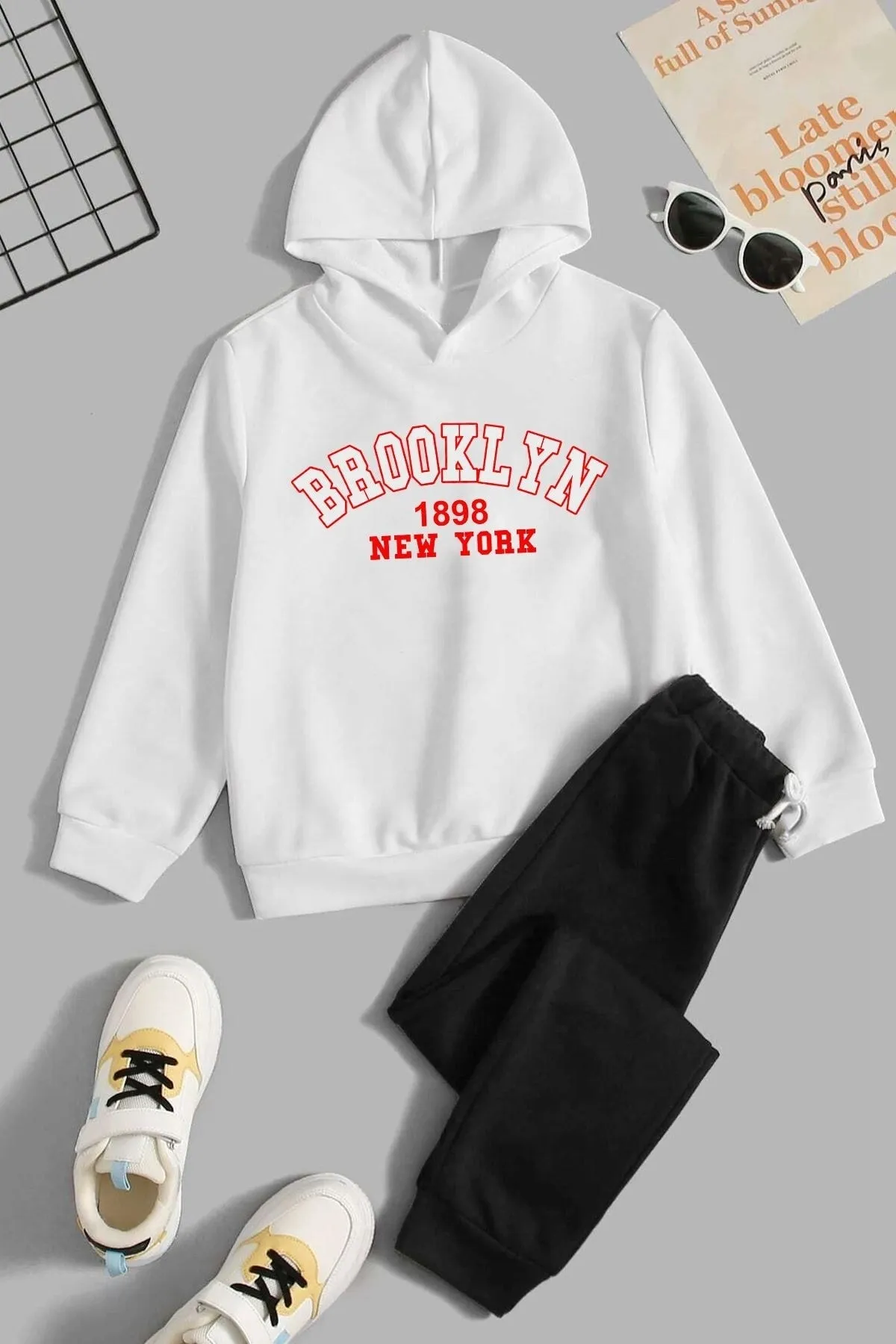 uyguntarz  Brooklyn-Trainingsanzug-Set für Kinder