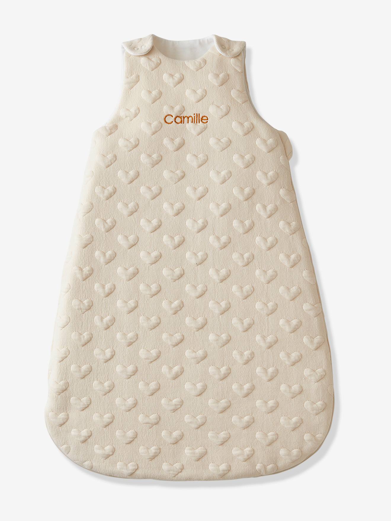 Gigoteuse spécial été COEURS beige