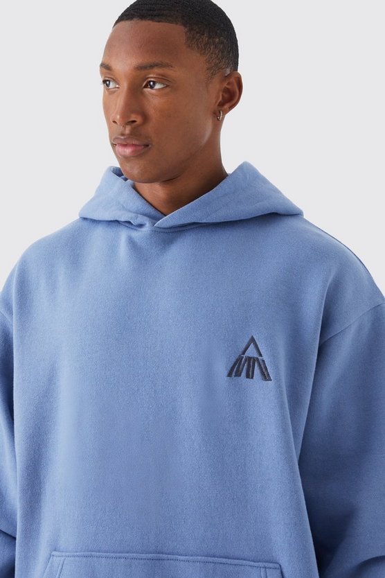 Oversize Basic Man Hoodie