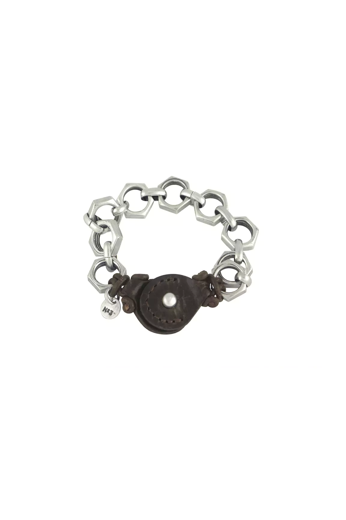 N 3 Bracelets Homme couleur jaune