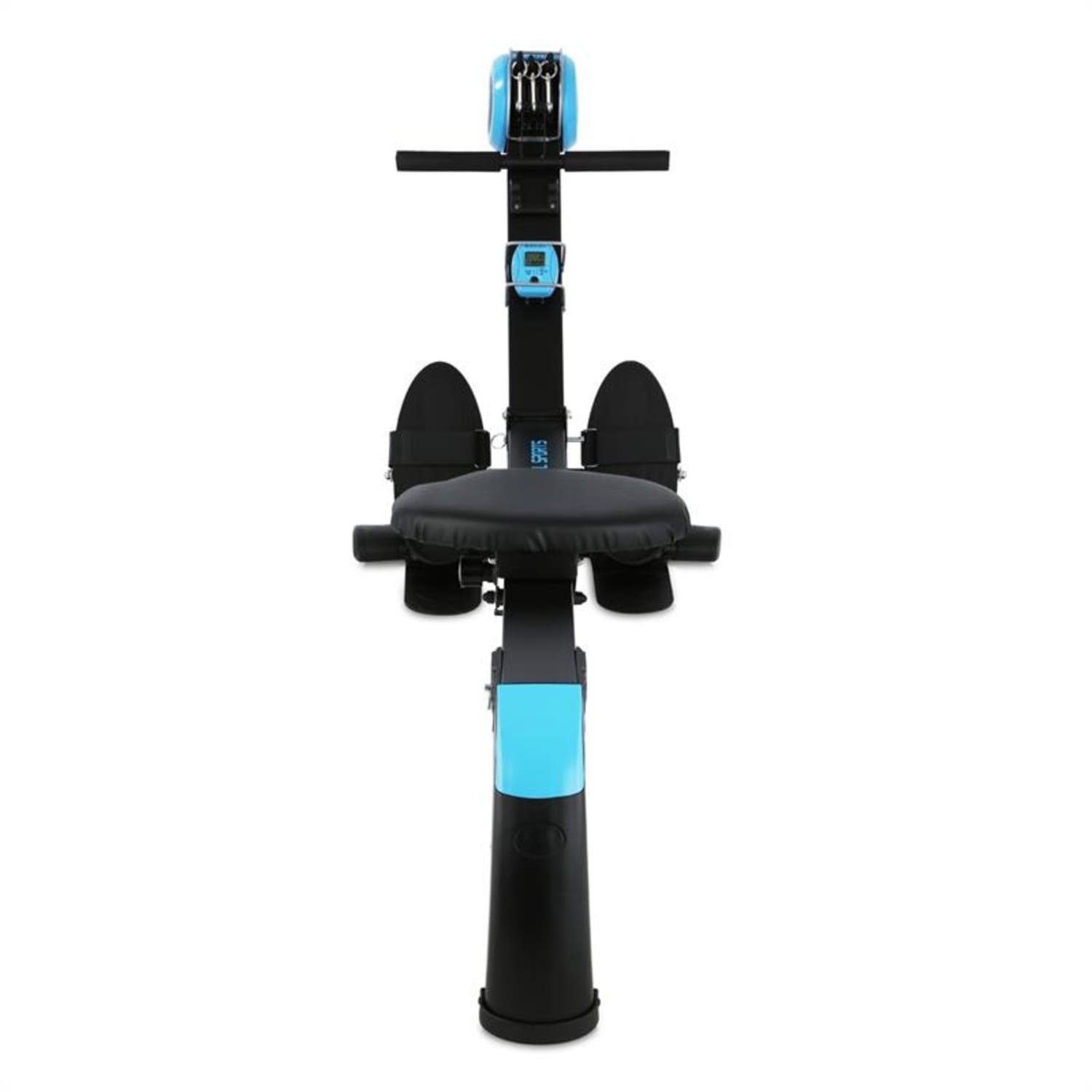 Capital Sports Rudermaschine Stringmaster Rudergerät 100 kg klappbar schwarz/blau