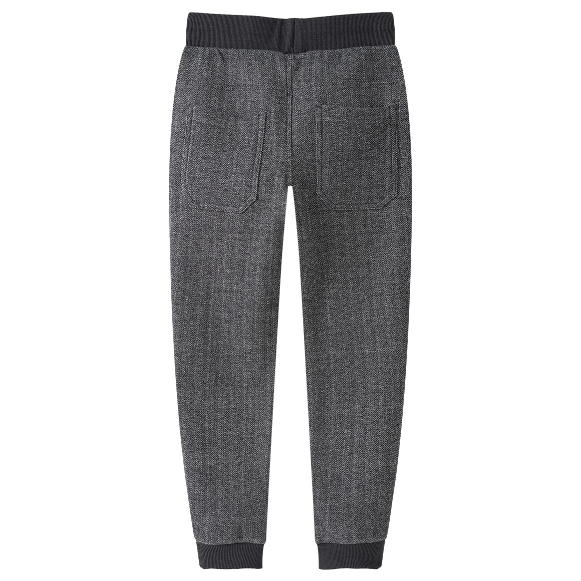 Jungen Jogpants mit Fischgräht-Muster
